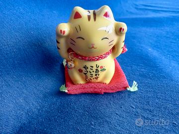 Yakushigama Coach, gatto ceramica giapponese