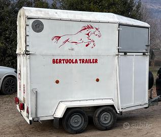 Trailer trasporto cavalli Bertuola