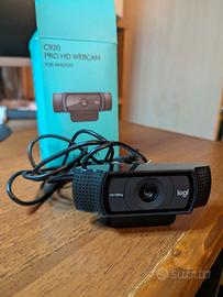 Webcam Logitech C920 Pro HD 1080p con scatola