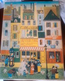 Quadro fotolitografia "feste di nozze a Parigi"