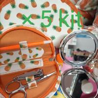  5 kit pochette manicure 