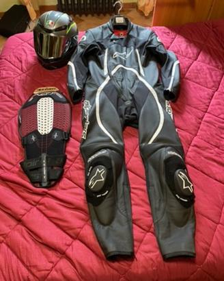 tuta intera alpinestar tg 50