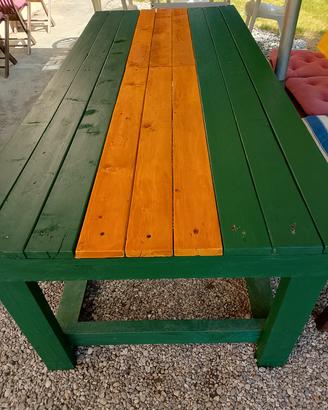 Tavolo da giardino Lungo 2 metri Largo 90 Altezza 