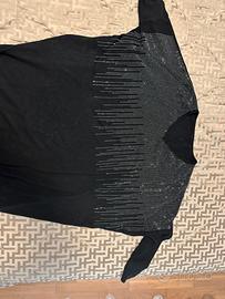 Maglia donna con strass