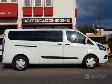 FORD Transit Custom 2.0d 9p. PASSO LUNGO,km cert