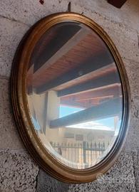 Specchio antico dorato