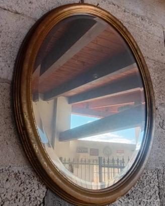 Specchio antico dorato