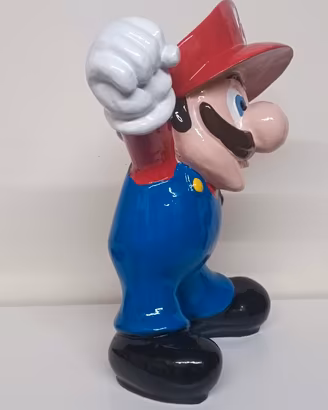 statua in resina Super Mario 