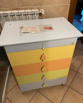 Foppapedretti cassettiera fasciatoio mod Sorbetto