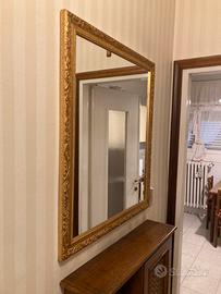 Specchio Cornice dorata