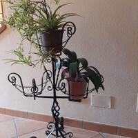 Portafiori ferro battuto