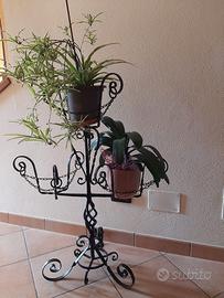 Portafiori ferro battuto