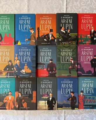 Arsène Lupin collezione completa 21 vol. Corriere