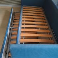 Letto singolo con secondo letto estraibile