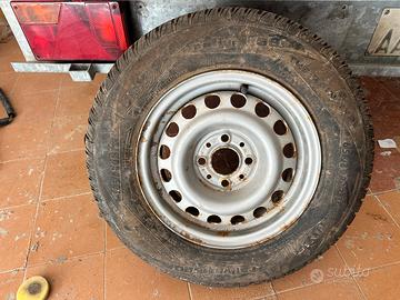 Ruota di scorta carrello