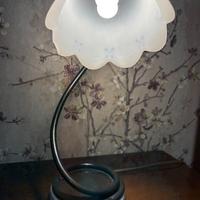 Coppia di bajour stile floreale Marchetti