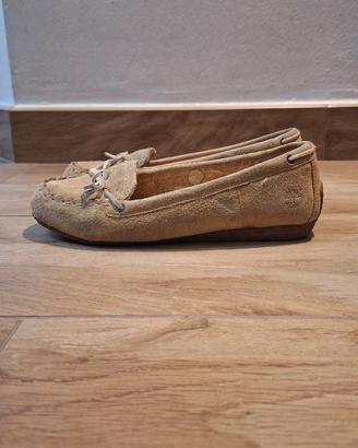 Mocassini Timberland in camoscio - beige - n.39