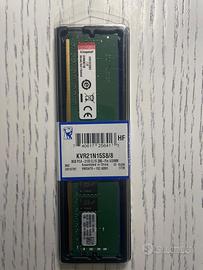 RAM Kingston KVR21N15S8/8 8 GB DDR4