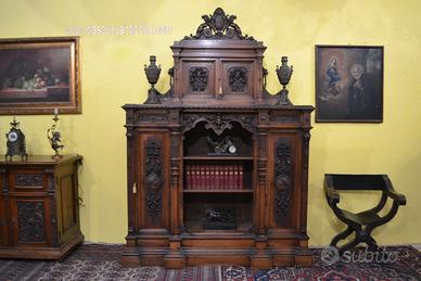 Libreria-credenza del XX secolo Neorinascimento