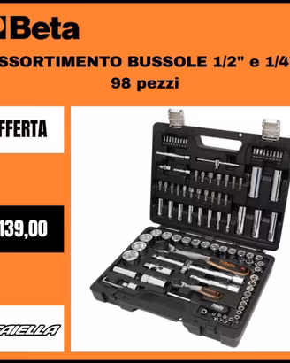 ASSORTIMENTO BUSSOLE 1/2" E 1/4"