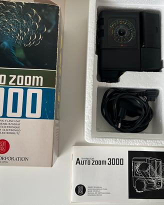 Flash elettronico Sunpak Auto Zoom 3000 Thyristor