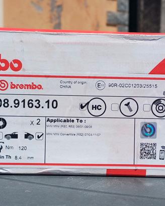 Impianto frenante Ant./ Post.  MINI R50/52/53