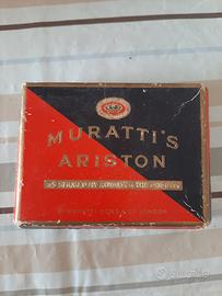 pacchetto vuoto sigarette  Muratti's  Ariston 