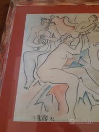 quadro ad acquerello 