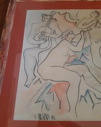 quadro ad acquerello 