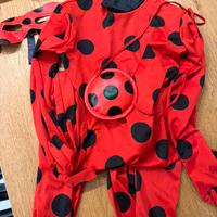 Costume carnevale Ladybug 8 anni