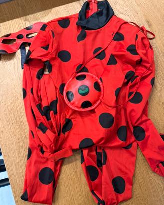 Costume carnevale Ladybug 8 anni