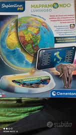 mappamondo luminoso 