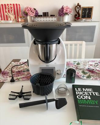 Vorwerk bimby tm5, cook-key e accessori completi