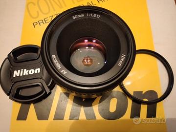 NIKKOR AF 50 mm f 1.8 D Autofocus Manuale