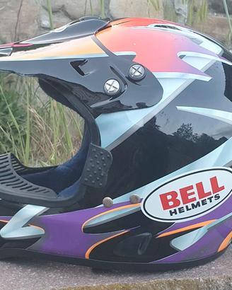Casco motocross vintage Bell Moto 6 taglia M