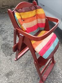 seggiolone legno