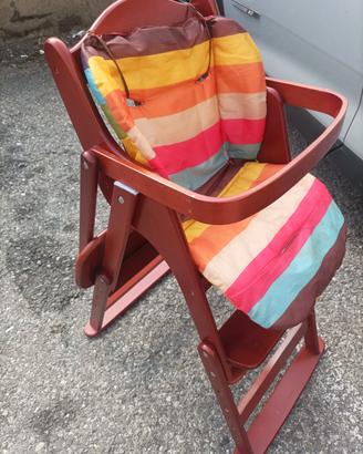 seggiolone legno