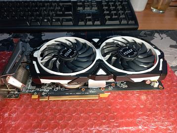 Scheda video MSI Radeon RX 570 ARMOR 8G OC