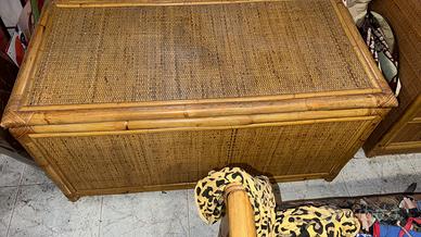 Cassapanca rattan/ midollino vimini