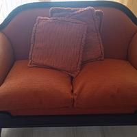 Coppia di divani stile arte povera