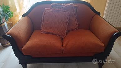 Coppia di divani stile arte povera