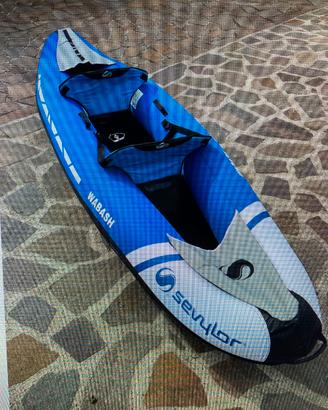 Kayak gonfiabile due posti completo