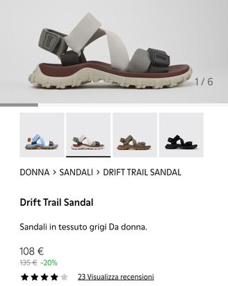 sandali Trail camper