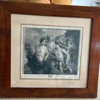 quadri con incisioni antiche d'autore 