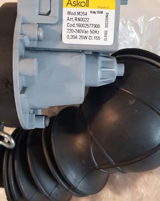 Pompa di scarico per lavatrice Indesit, hotpoint