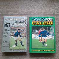 almanacco Panini Calcio 1979 e 1989