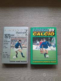 almanacco Panini Calcio 1979 e 1989