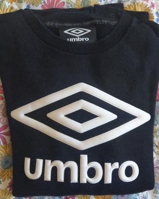 Felpa Umbro nera nuova, S