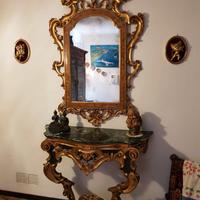 Console pensile a goccia