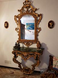 Console pensile a goccia